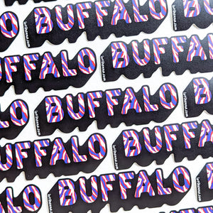 BUFFALO Buffalo Stripe Sticker