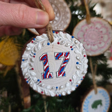 Holiday Ornaments - Red & Blue Buffalo