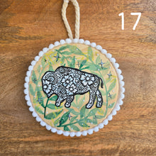 Mini Paintings - Buffalo & Butterflies