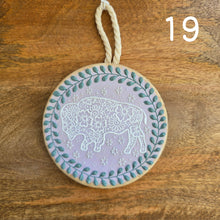 Mini Paintings - Buffalo & Butterflies