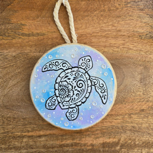 Mini Paintings - Sea Turtles & Whale Sharks