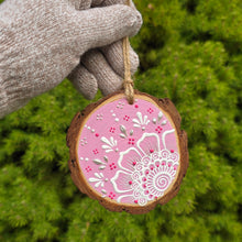 Holiday Ornaments - Henna Flowers