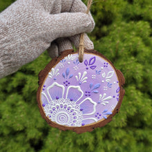 Holiday Ornaments - Henna Flowers