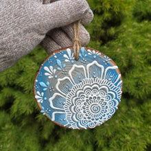 Holiday Ornaments - Henna Flowers