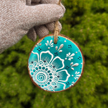 Holiday Ornaments - Henna Flowers