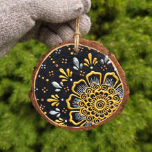 Holiday Ornaments - Henna Flowers