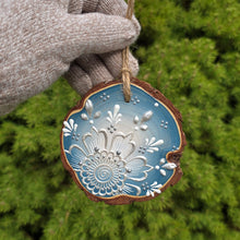 Holiday Ornaments - Henna Flowers