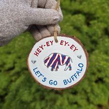 Holiday Ornaments - Red & Blue Buffalo
