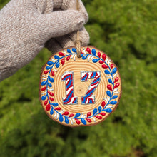 Holiday Ornaments - Red & Blue Buffalo