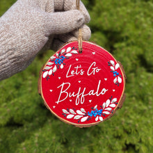 Holiday Ornaments - Red & Blue Buffalo
