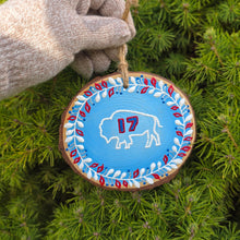 Holiday Ornaments - Red & Blue Buffalo