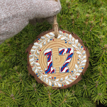 Holiday Ornaments - Red & Blue Buffalo