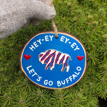 Holiday Ornaments - Red & Blue Buffalo