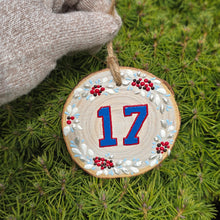 Holiday Ornaments - Red & Blue Buffalo