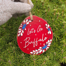 Holiday Ornaments - Red & Blue Buffalo