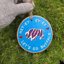 Holiday Ornaments - Red & Blue Buffalo