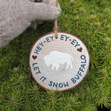 Holiday Ornaments - Red & Blue Buffalo