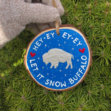 Holiday Ornaments - Red & Blue Buffalo