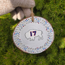Holiday Ornaments - Red & Blue Buffalo