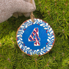 Holiday Ornaments - Red & Blue Buffalo