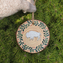 Holiday Ornaments - Buffalo Wreaths