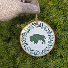 Holiday Ornaments - Buffalo Wreaths