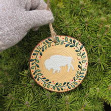 Holiday Ornaments - Buffalo Wreaths