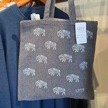 Mini Buffalo Dark Gray Sustainable Tote Bag