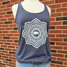 Buffalo Mandala Tank Top - Navy