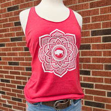Buffalo Mandala Tank Top - Red
