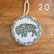 Mini Paintings - Buffalo & Butterflies