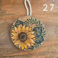 Mini Paintings - Sunflowers