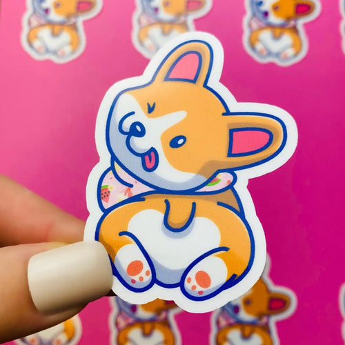 Corgi Butt Sticker Pembroke Welsh Corgie Sticker