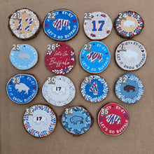 Holiday Ornaments - Red & Blue Buffalo