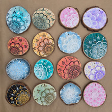 Holiday Ornaments - Henna Flowers