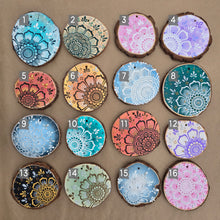 Holiday Ornaments - Henna Flowers