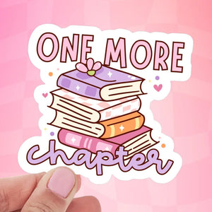 One More Chapter Book Sticker