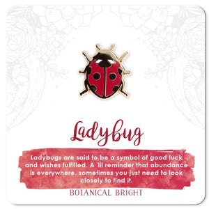 Ladybug Enamel Pin