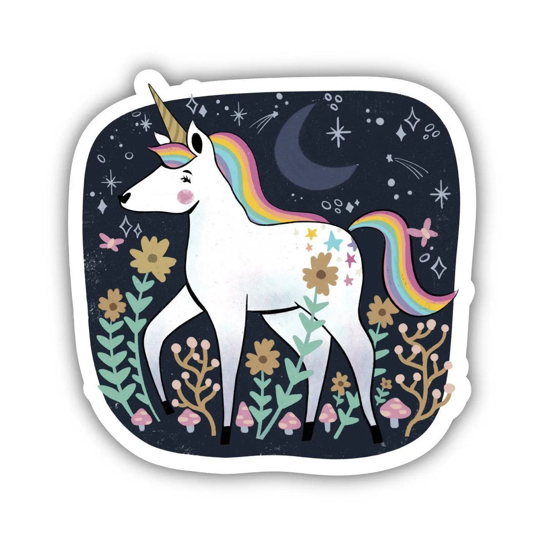 Unicorn Night Fairytale Sticker