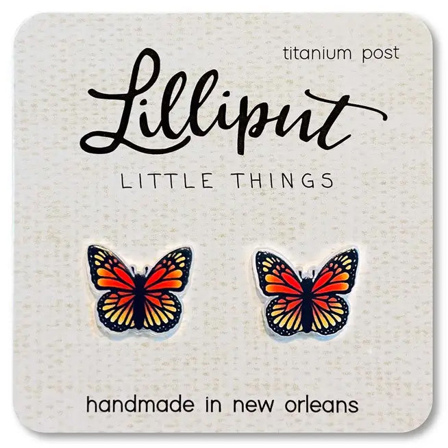 Acrylic Earrings - Butterfly