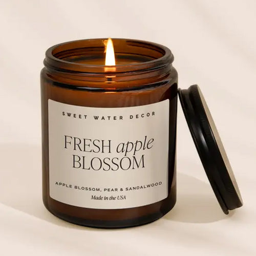 Fresh Apple Blossom Soy Candle