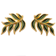 Gold Leaves Collar Pin Set