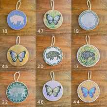 Mini Paintings - Buffalo & Butterflies