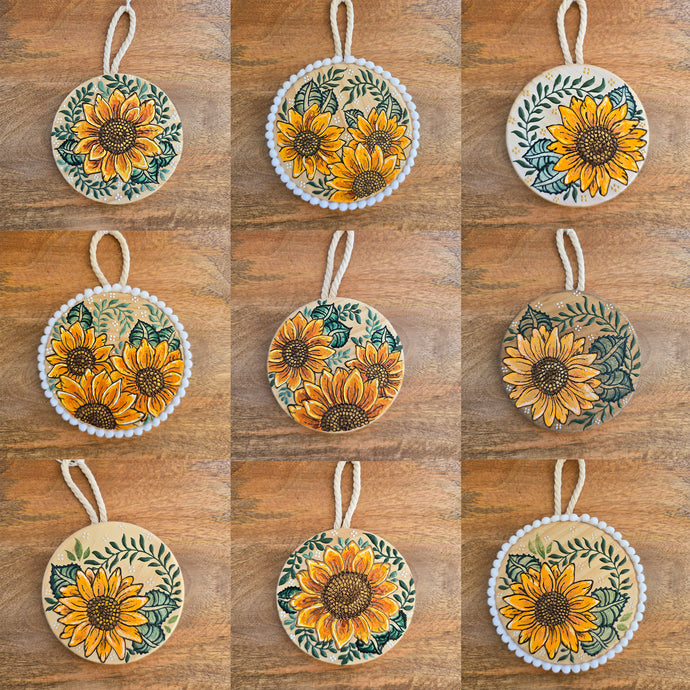 Mini Paintings - Sunflowers