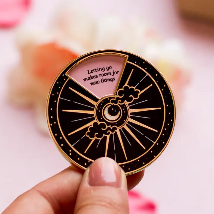 Bold Affirmations Interactive Spinner Enamel Pin