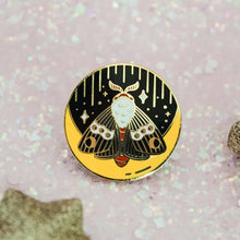 Moonlit Moth Enamel Pin