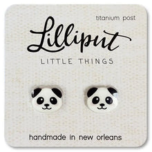 Acrylic Earrings - Panda