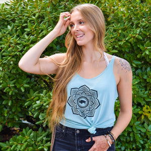 Seafoam Mandala Tank Top