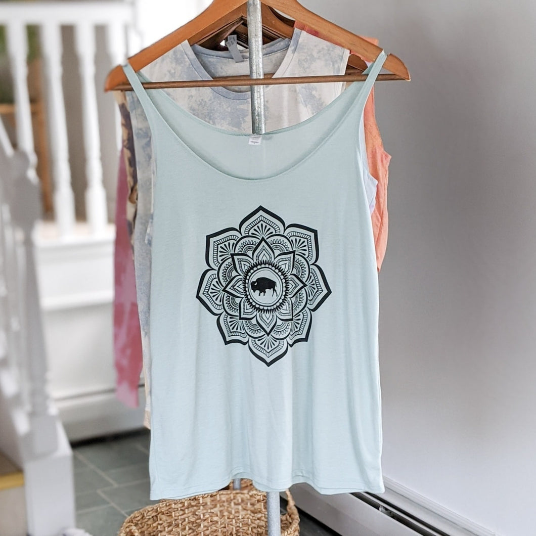 Seafoam Mandala Tank Top