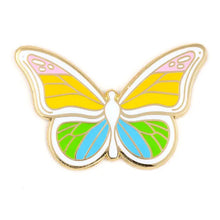 Rainbow Butterfly Enamel Pin